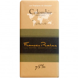 Dunkle Schokolade 75%, Kolumbien Trinitario, Colombie, chocolat noir, dark chocolate, 
