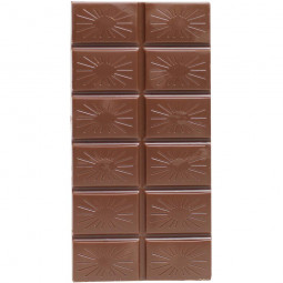 Milchschokolade 40% mit Kakaosplitter Bio