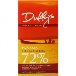 Panamá Tierra Oscura 72% chocolate negro