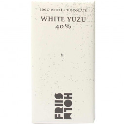 White Yuzu 40% Witte chocolade met yuzu