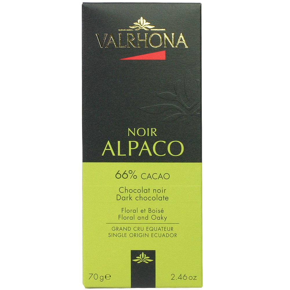 VALRHONA Alpaco Chocolate from Ecuador chocolatsdeluxe