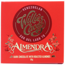 Almendra Sur del Lago 70% dark chocolate with almonds