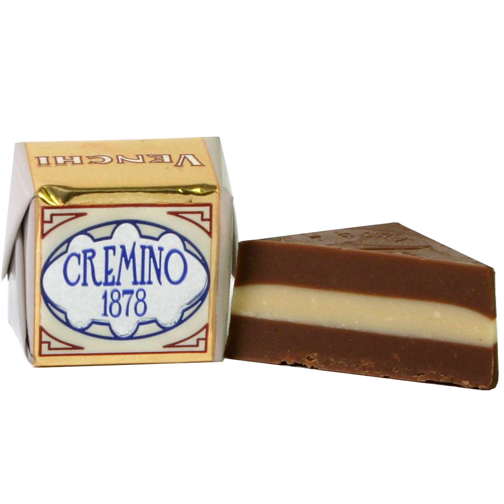 Venchi Schokolade Guianduja Cremino Nougatstück | chocolats-de-luxe.de