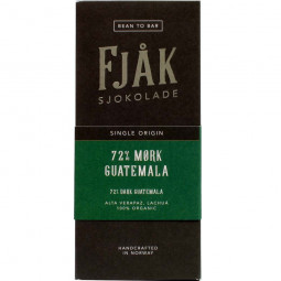 72% dark Guatemala - dunkle Schokolade