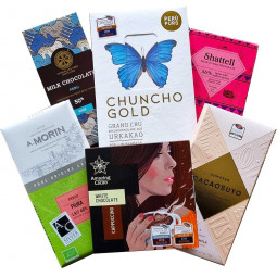 Proefpakket melkchocolade uit Peru