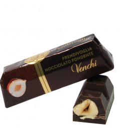 Prendivoglia Nocciolato Fondente - Mini-barre aux noisettes, chocolat noir 56%