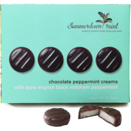 Chocolade pepermunt crèmes