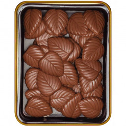 Chocolate leaves "Hojas Finas" con leche 32% milk chocolate 30g