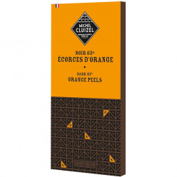 Dunkle Schokolade 63% Noir Écorces d'Orange