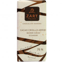 Cacao Criollo Arriba 75% Schokolade aus wildem Kakao aus Ecuador