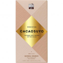 Quinoa 40% melkchocolade uit Peru