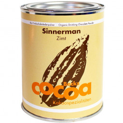 "Sinnerman" drinkchocolade met kaneel met kaneel uit Java