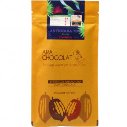 Antioquia Betulia 70% dark chocolate from Colombia
