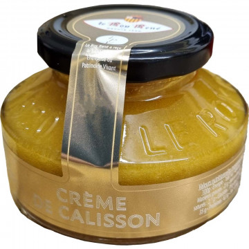 Crème de Calisson with almonds and candied fruit