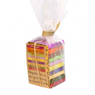 Dunkle Schokolade, Pyramide Pralus, dark chocolate, chocolat noir,... Dunkle Schokolade, Pyramide Pralus, dark chocolate, chocolat noir,