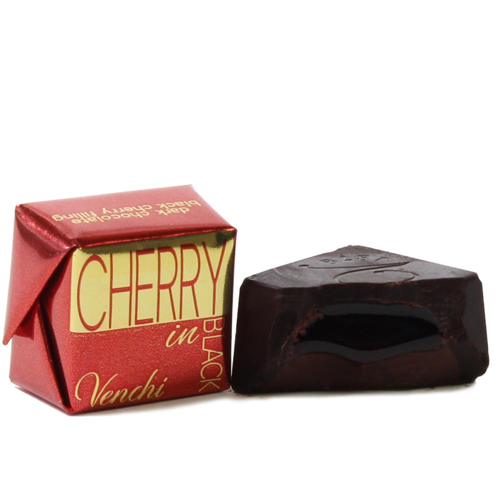 Amarena Kirsch Füllung, Venchi, - Sweet Fingerfood, alcohol free, gluten free, Italy, italian chocolate, Chocolate with cherry - Chocolats-De-Luxe