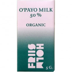 O'Payo 50% Milk Organic - milk chocolate