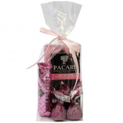 Set regalo al cioccolato "Tutto in rosa"